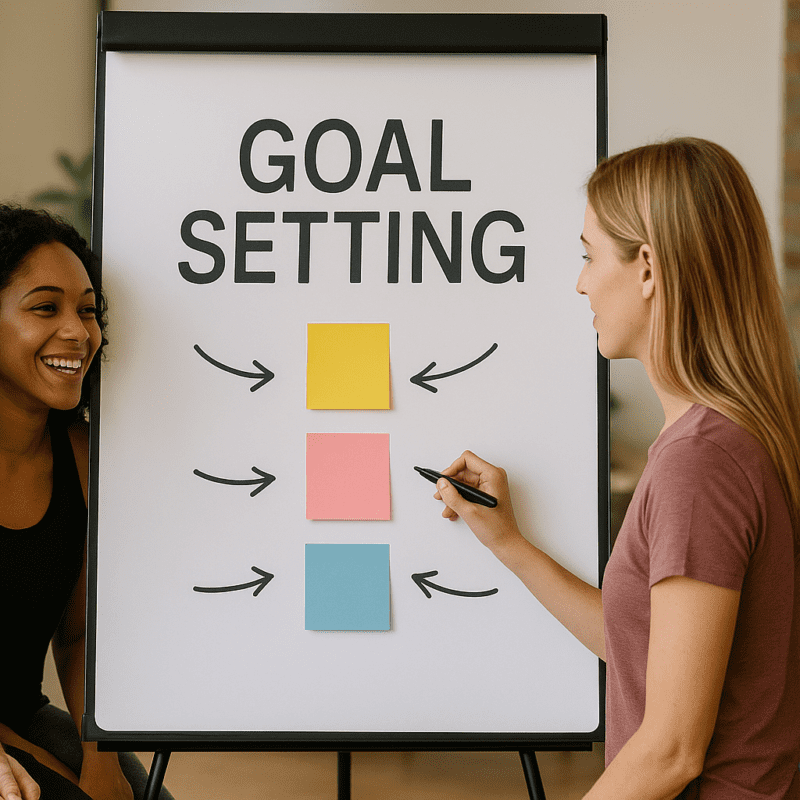 goal setting obiettivi chiari migliorare motivazione e performance coaching
